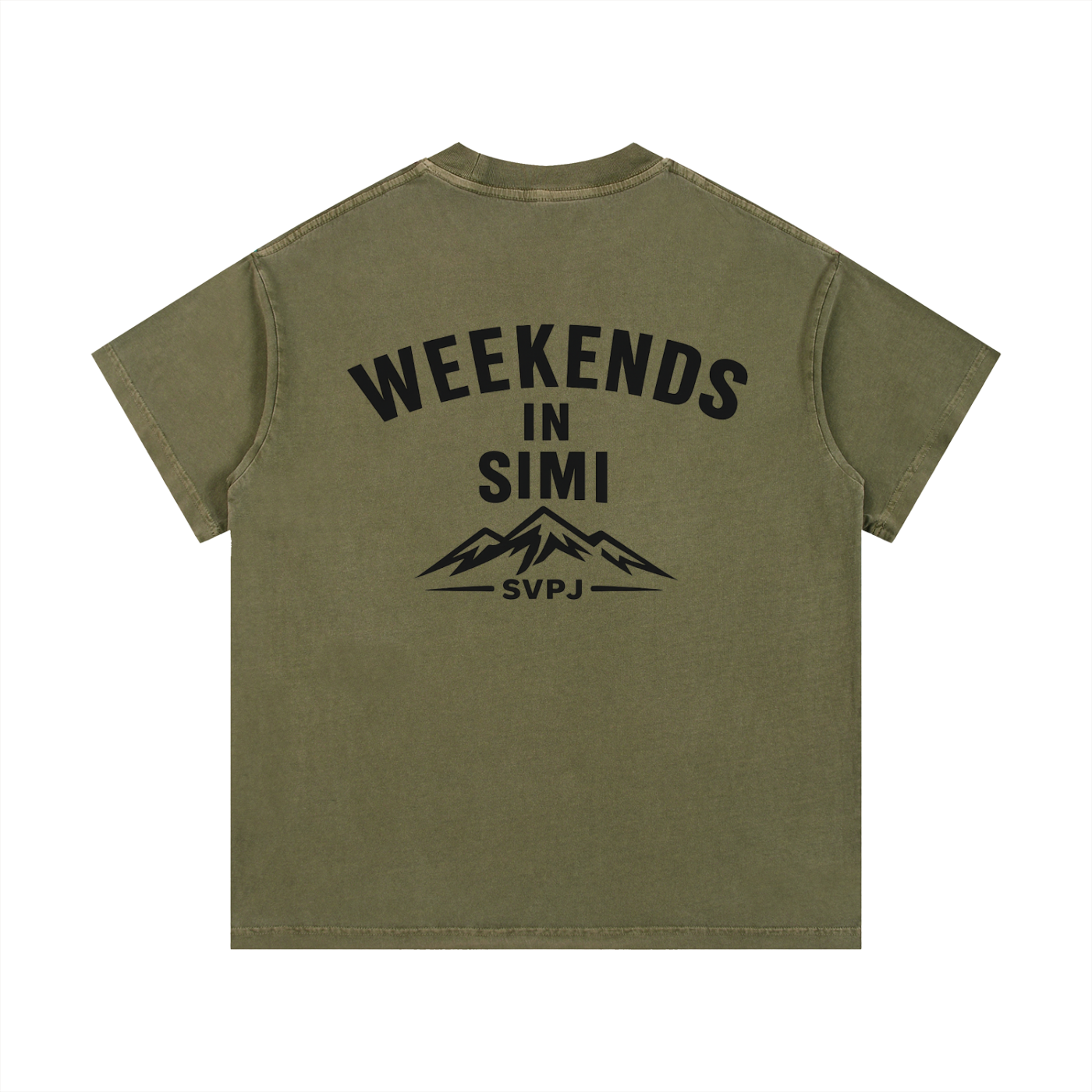 Vintage Wash Cotton T-Shirt